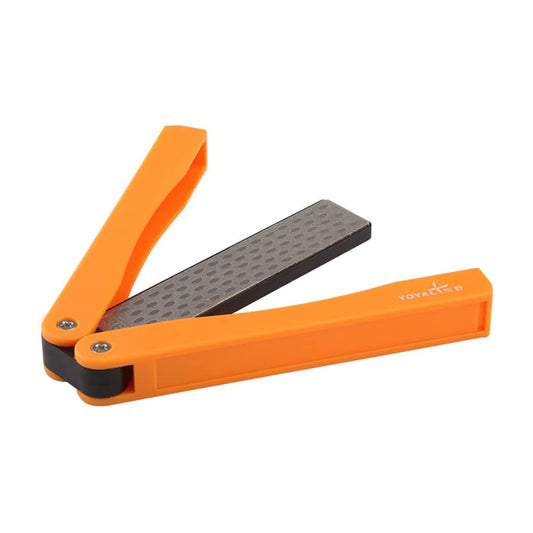 Outdoor Knife Sharpener משחיז יהלום דו-צדדי פרפר 360/600