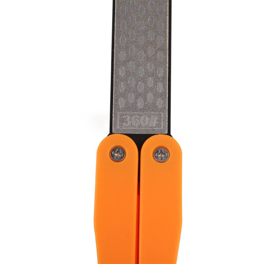 Outdoor Knife Sharpener משחיז יהלום דו-צדדי פרפר 360/600