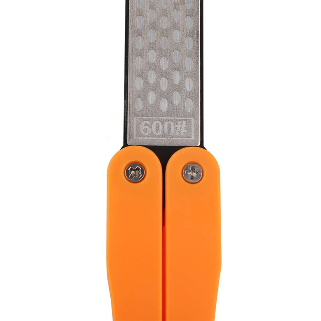 Outdoor Knife Sharpener משחיז יהלום דו-צדדי פרפר 360/600