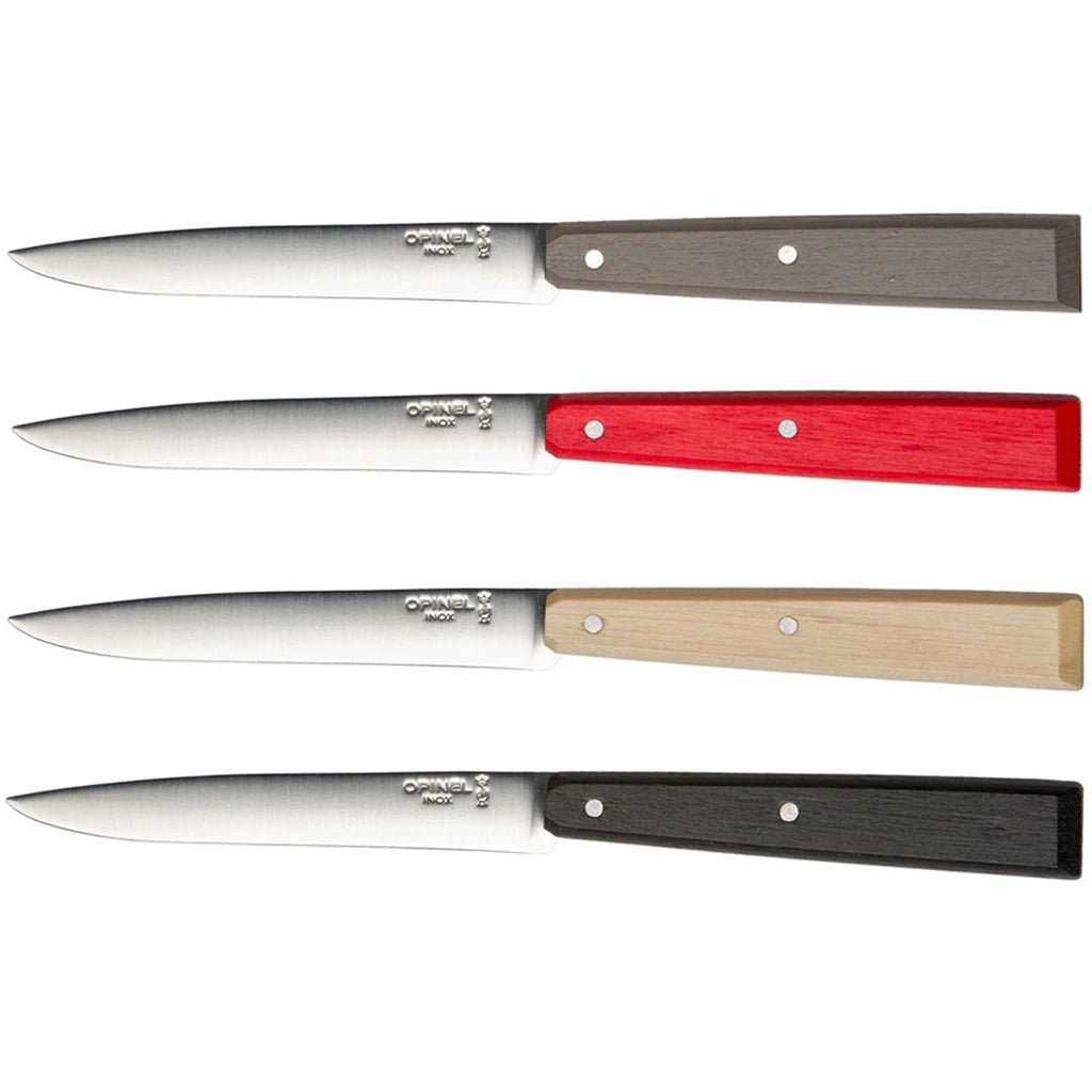 Opinel N°125 LOFT מארז של 4 סכיני שולחן