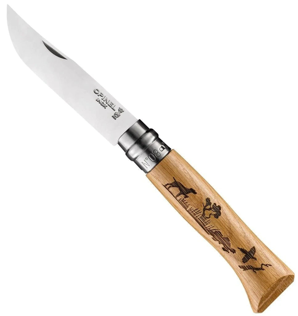 Opinel N°8 Folding Knives - Animalia