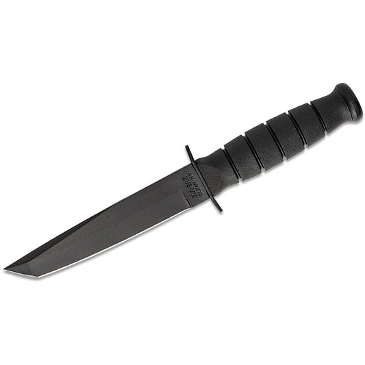 KA-BAR 1254 Short Tanto Tactical Knife Black