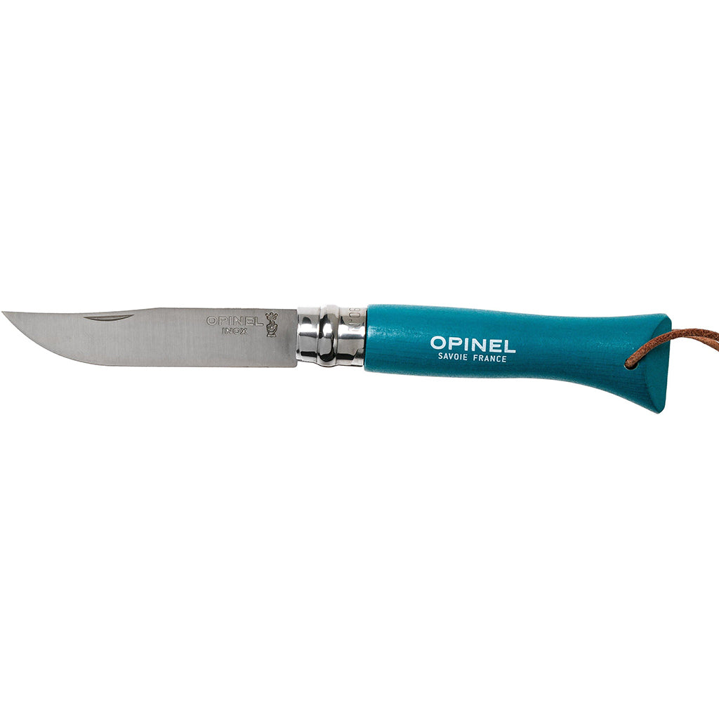 Opinel Colorama Folding Knives No.06 אופינל סכין מתקפל בצבעים עם שרוך נשיאה