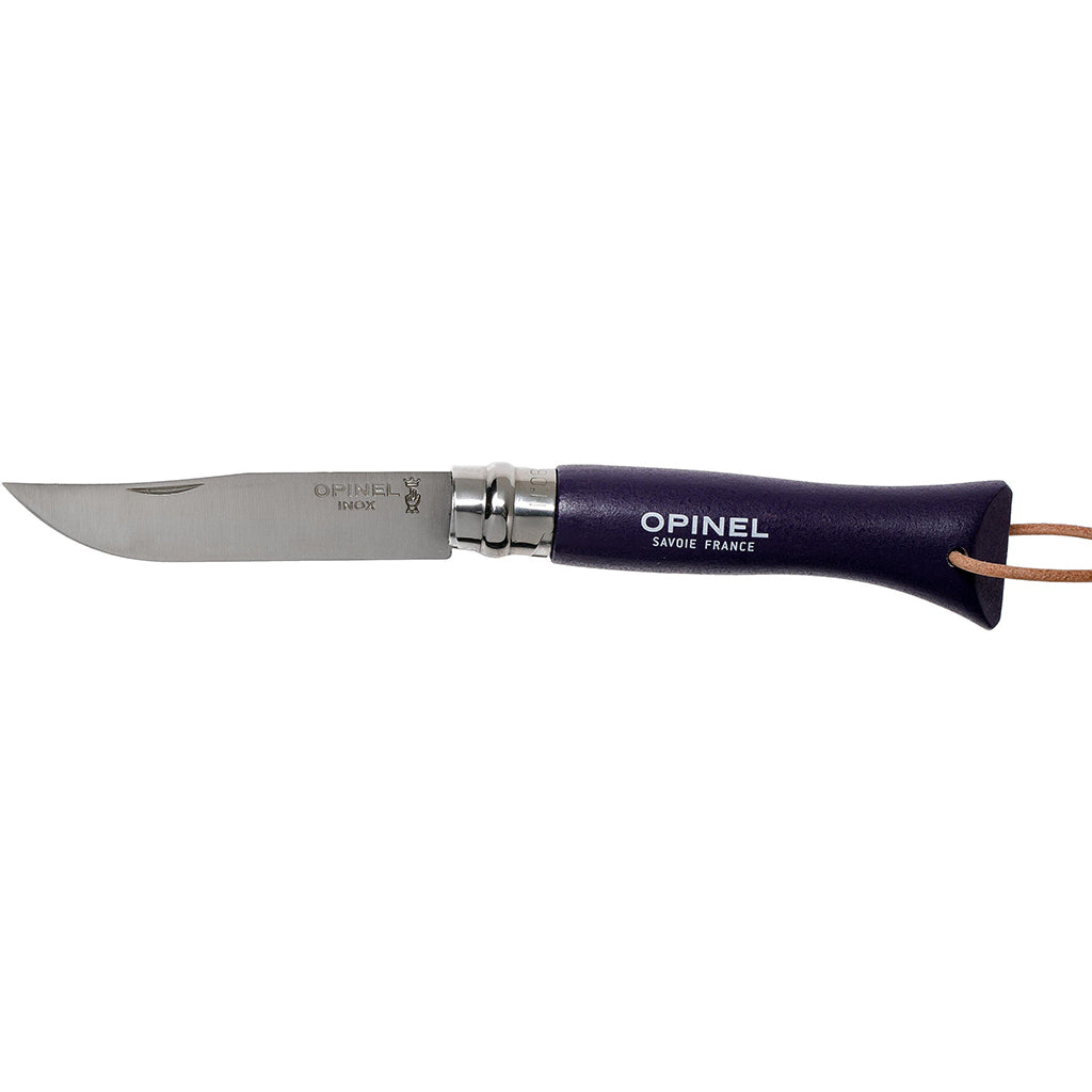 Opinel Colorama Folding Knives No.06 אופינל סכין מתקפל בצבעים עם שרוך נשיאה