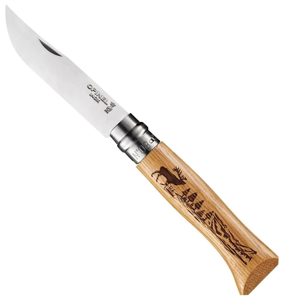 Opinel N°8 Folding Knives - Animalia