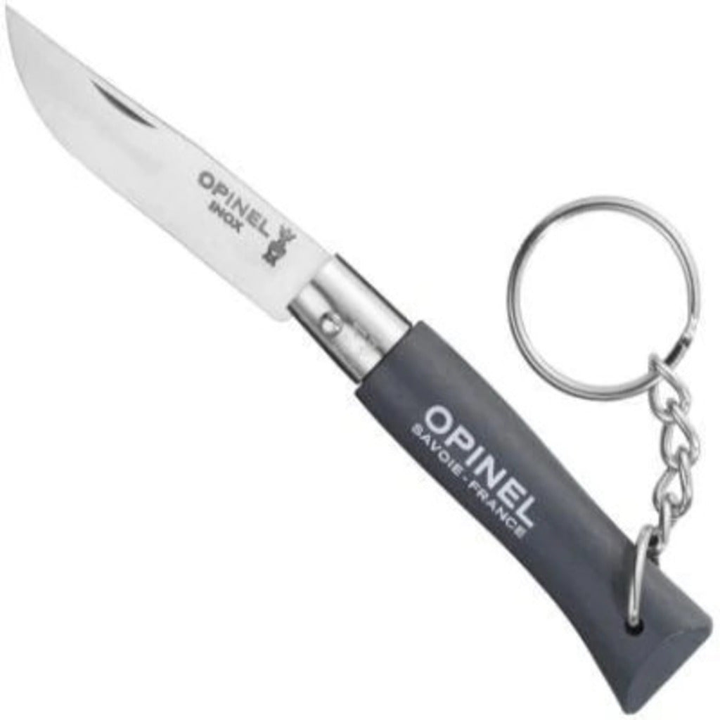 Opinel N°04 Stainless Steel Keyring Folding Knife