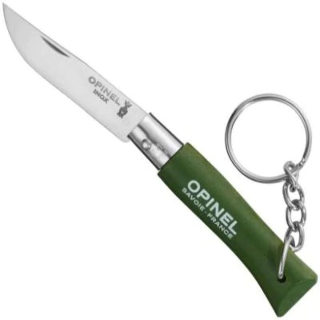 Opinel N°04 Stainless Steel Keyring Folding Knife
