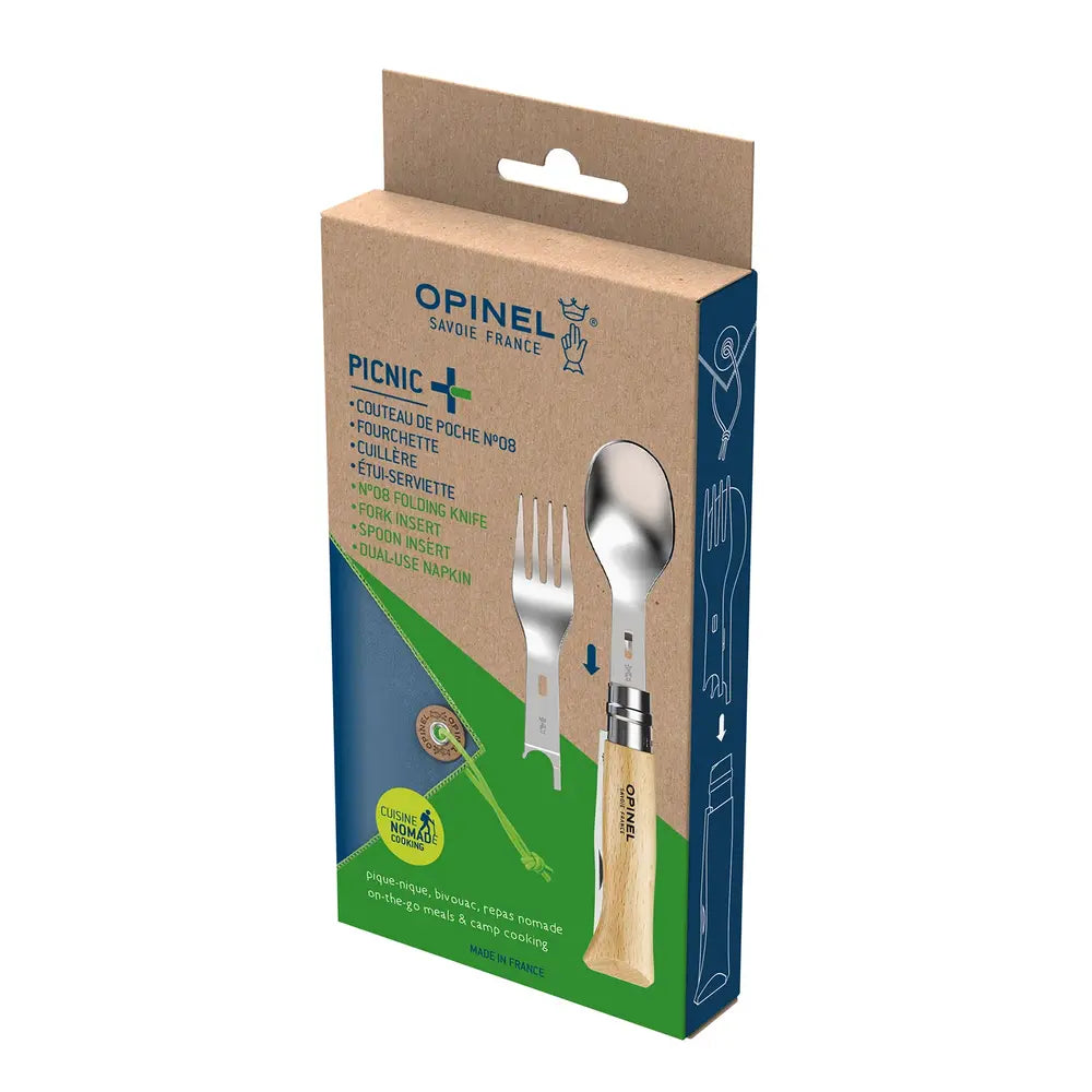 Opinel Picnic Set + with No.08 Folding Knife (optional)