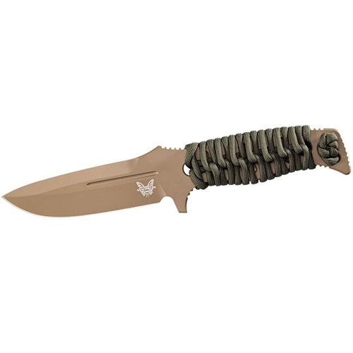 Benchmade אדמאס Flat Earth 375FE-1 סכין קבועה