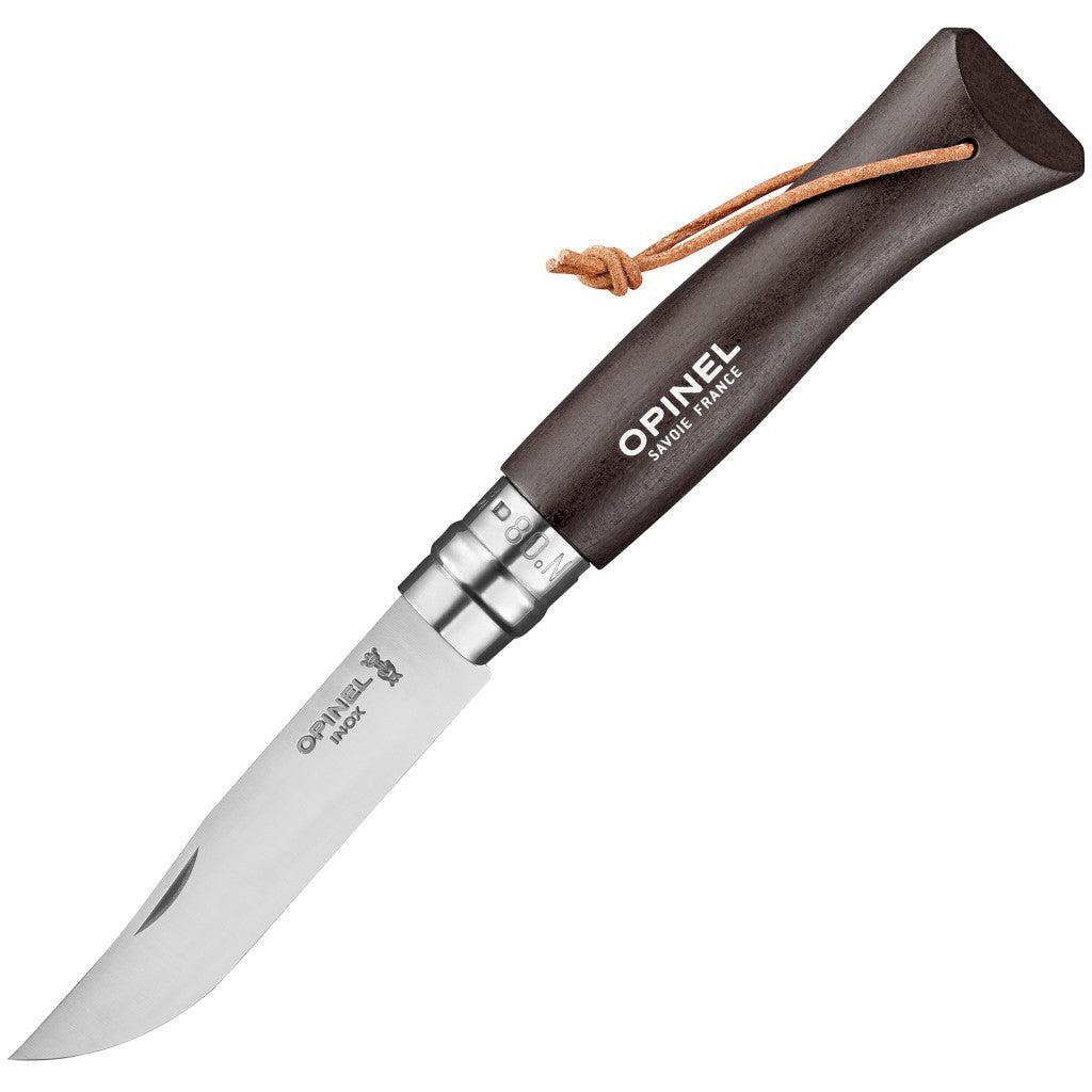 Opinel Colorama Folding Knives No.08 אופינל סכין מתקפל בצבעים עם שרוך נשיאה