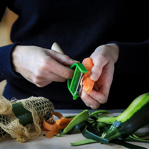 Opinel T-DUO Peeler Wood Handle