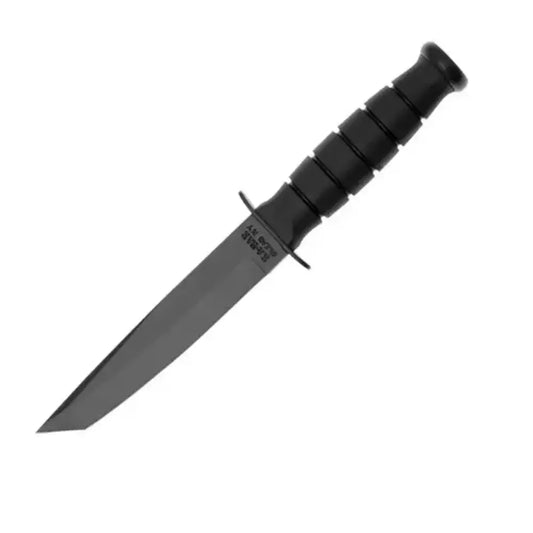 KA-BAR 5054 Short Tanto – סכין קומנדו קבועה עם להב טנטו בצבע שחור