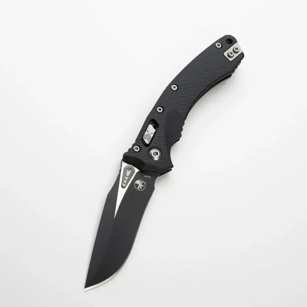 Microtech Amphibian 137RL-1FLGTBK – סכין מתקפלת בצבע שחור