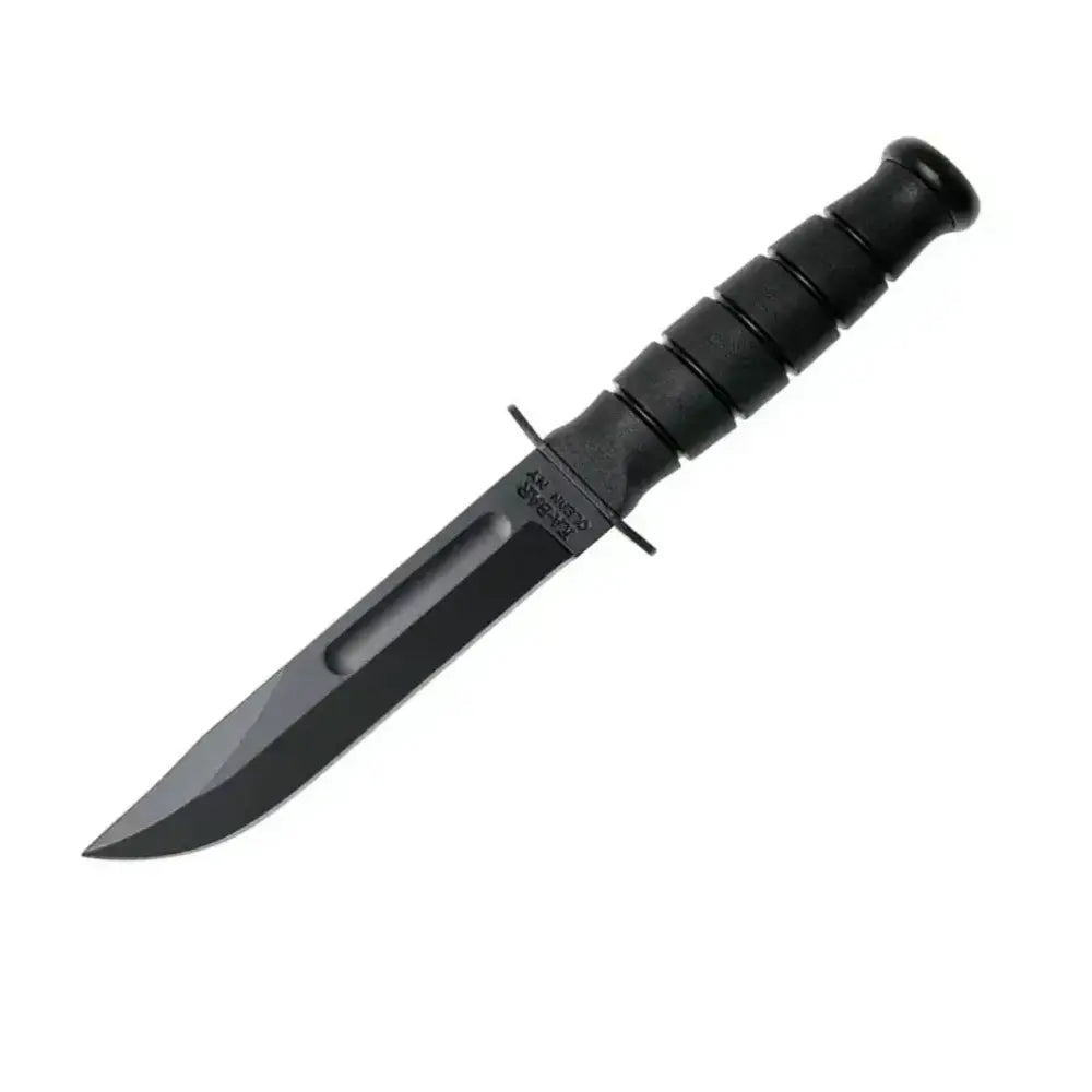 KA-BAR 1258 Short KA-BAR – סכין קומנדו קבועה בצבע שחור