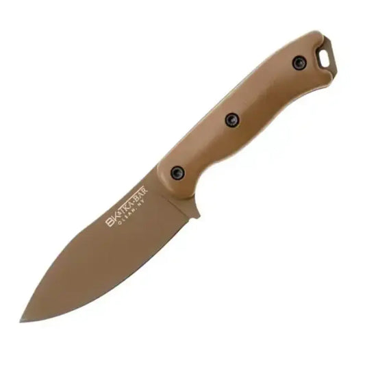 KA-BAR Becker BK19 Nessmuk – סכין קבועה בצבע חום