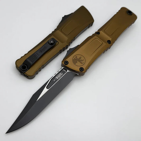 Microtech  COMBAT TROODON GEN III BOWIE BLACK STANDARD TAN 1146-1TA