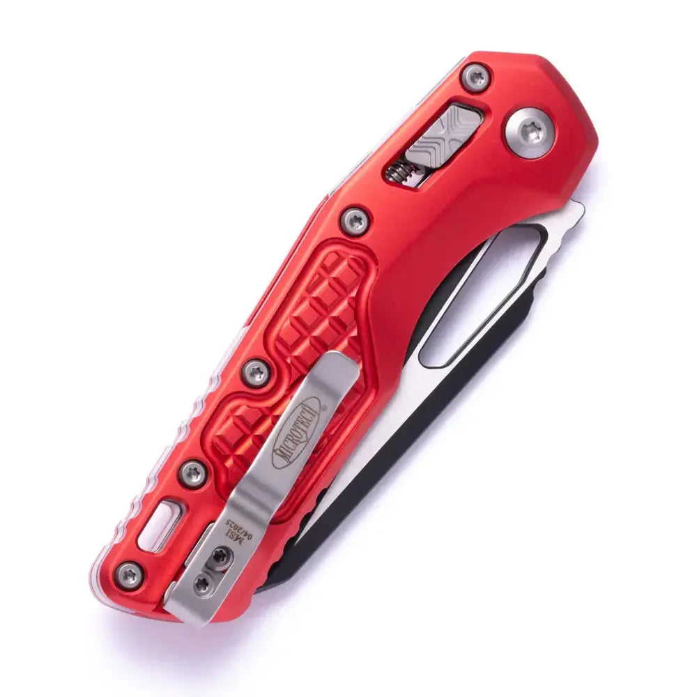 Microtech MSI Ram-LOK 210-1FRRD – סכין מתקפלת בצבע אדום