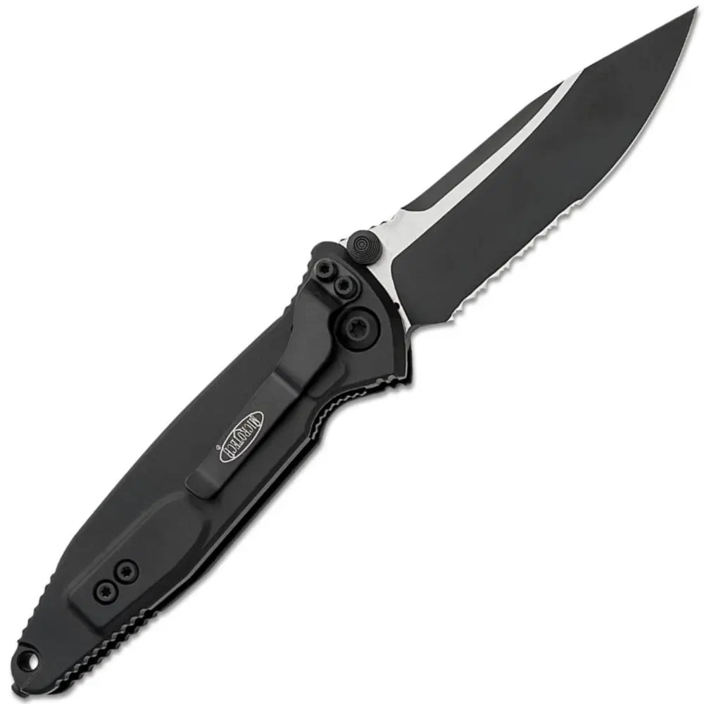 Microtech SOCOM Elite 160-2T – סכין מתקפלת בצבע שחור