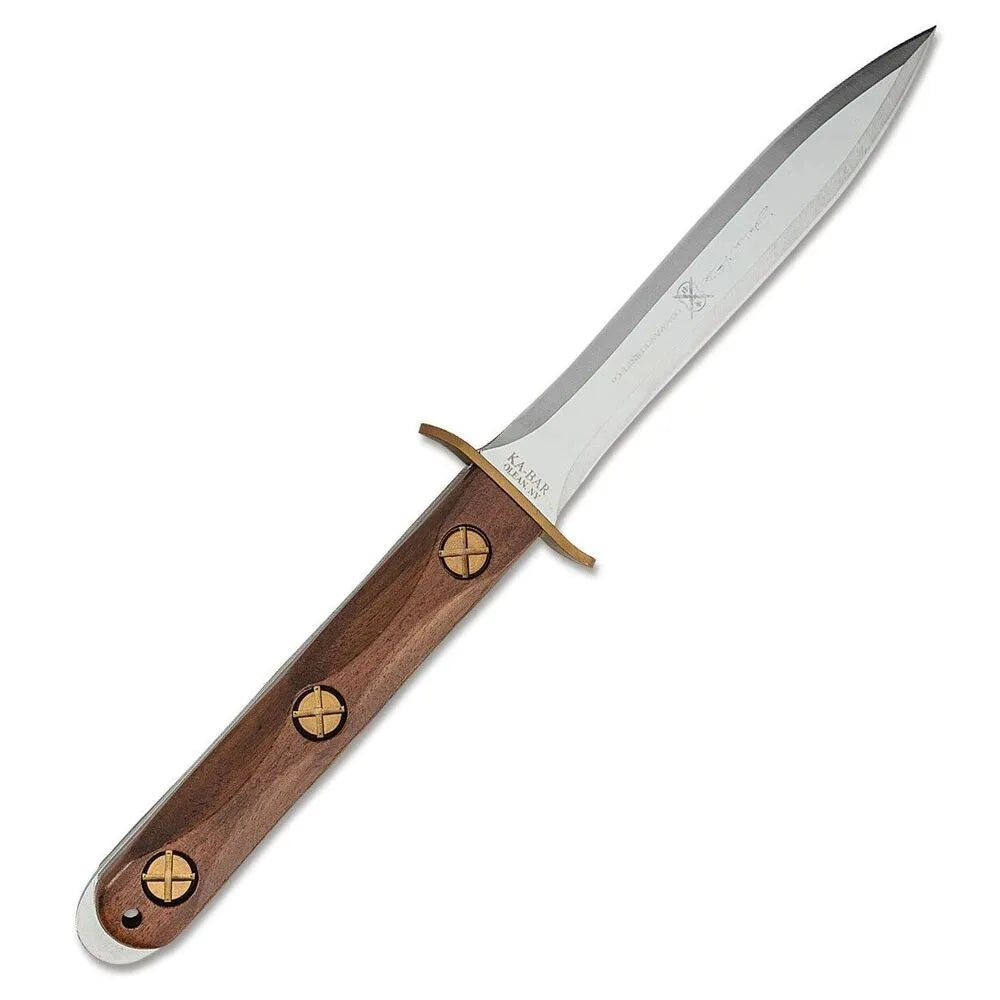 KA-BAR EK13 Presentation Knife – סכין קומנדו קבועה עם להב דו צדדי