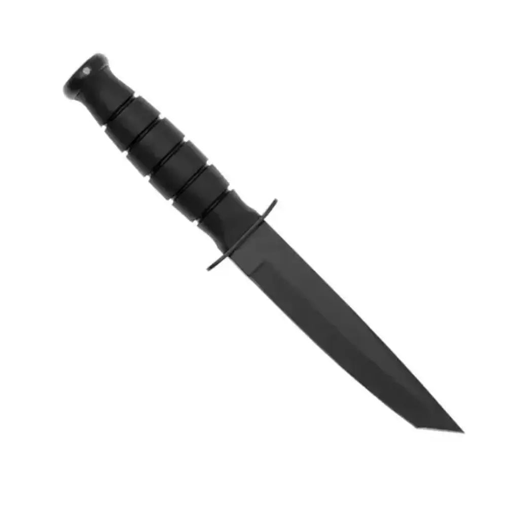 KA-BAR 5054 Short Tanto – סכין קומנדו קבועה עם להב טנטו בצבע שחור