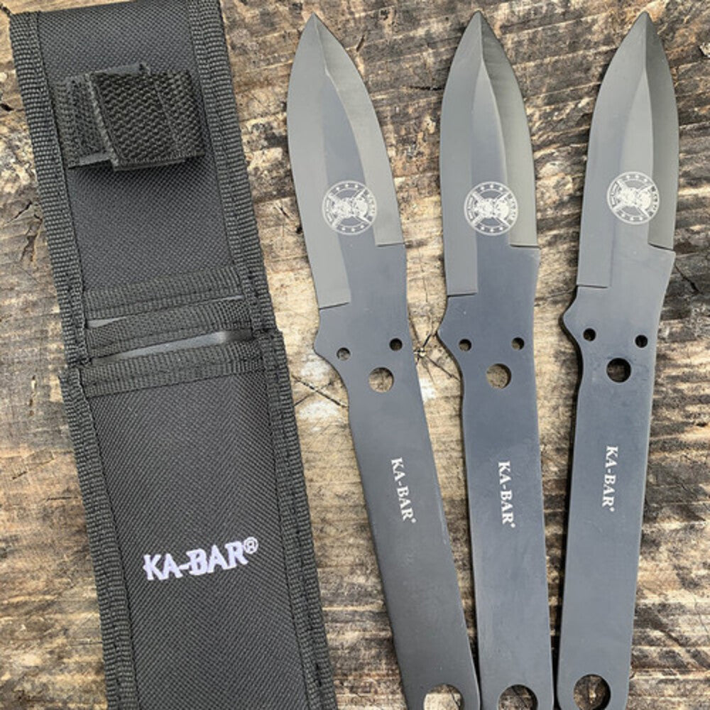 KA-BAR THROWING KNIFE SET 3PC