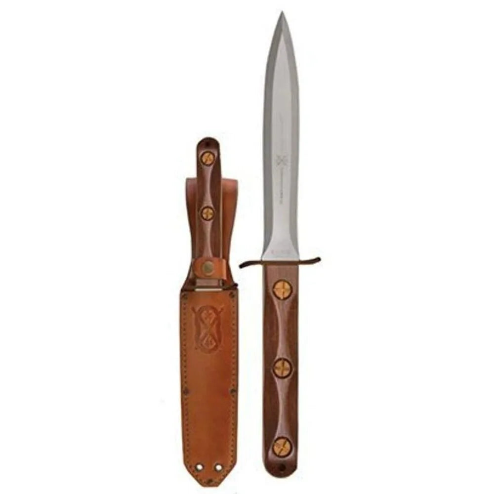 KA-BAR EK13 Presentation Knife – סכין קומנדו קבועה עם להב דו צדדי