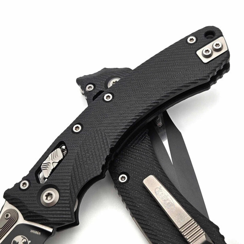 Microtech Amphibian 137RL-2FLGTBK – סכין מתקפלת בצבע שחור