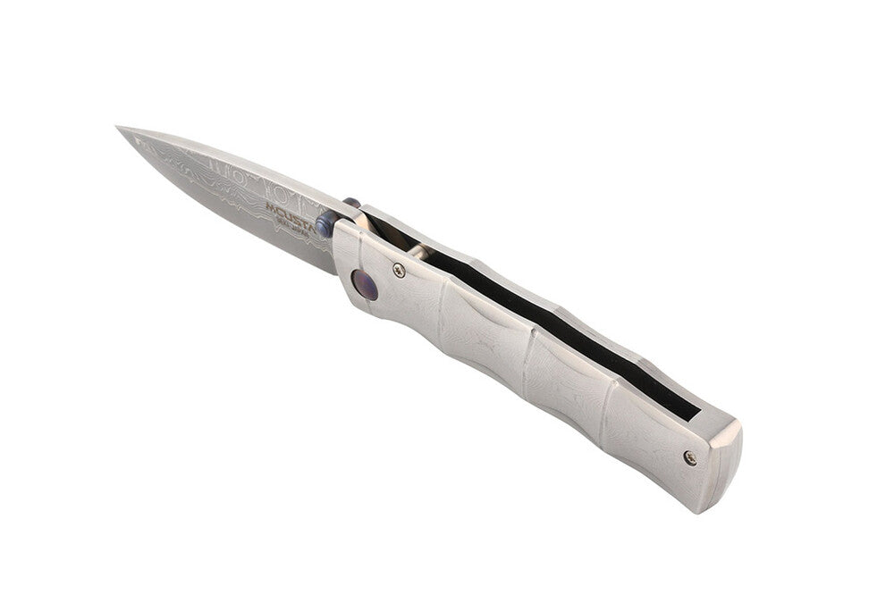 Mcusta MC-33D Shinra Take VG-10 Core Damascus Blade 9.5cm Folding Knife