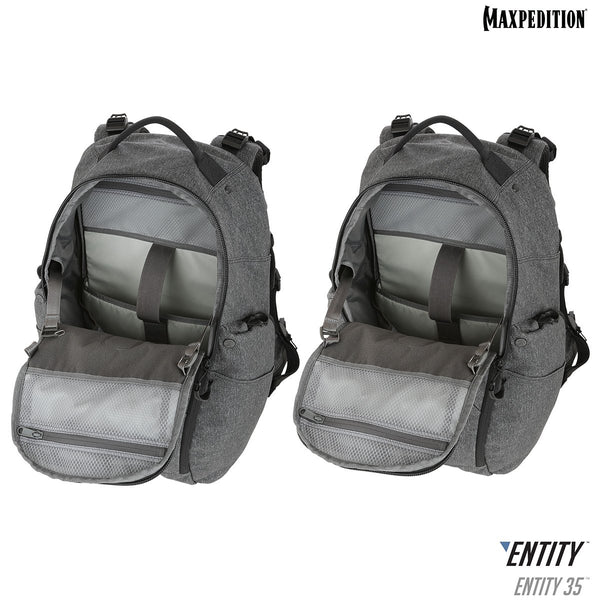 Maxpedition Entity 35 CCW Laptop Backpack 35L Ash RIF Knives