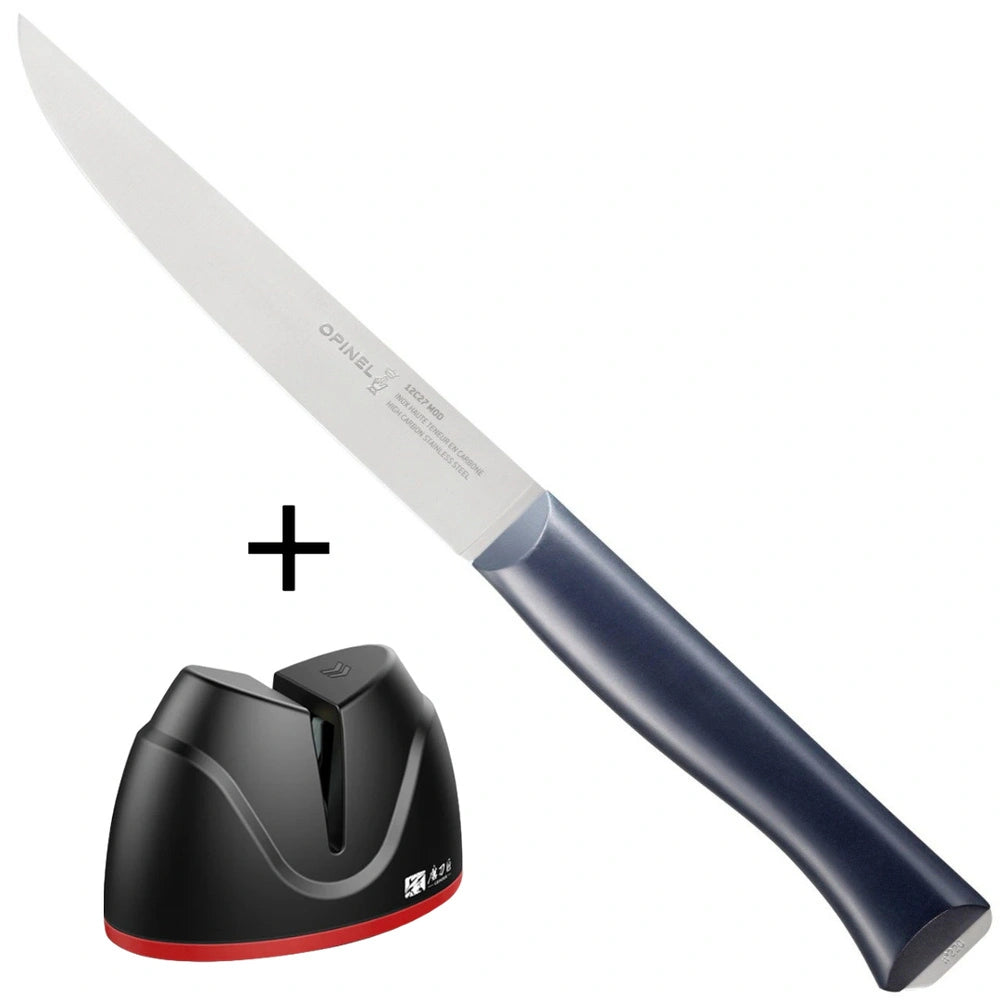 Opinel N.220 Intempora Carving Knife + Free Sharpener