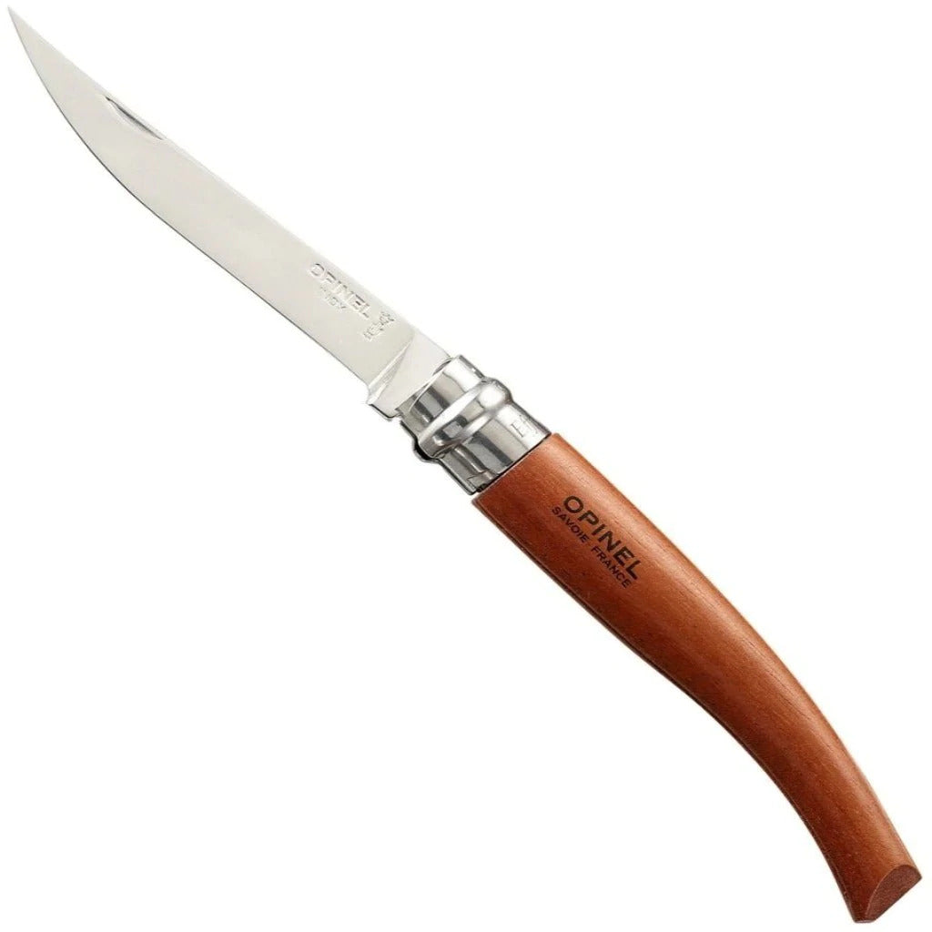 Opinel N°10 Slim Stainless Steel Folding Fillet Knife Padouk