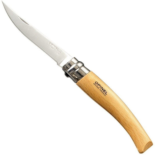 Opinel No.08 Slim Stainless Steel Folding Fillet Knife