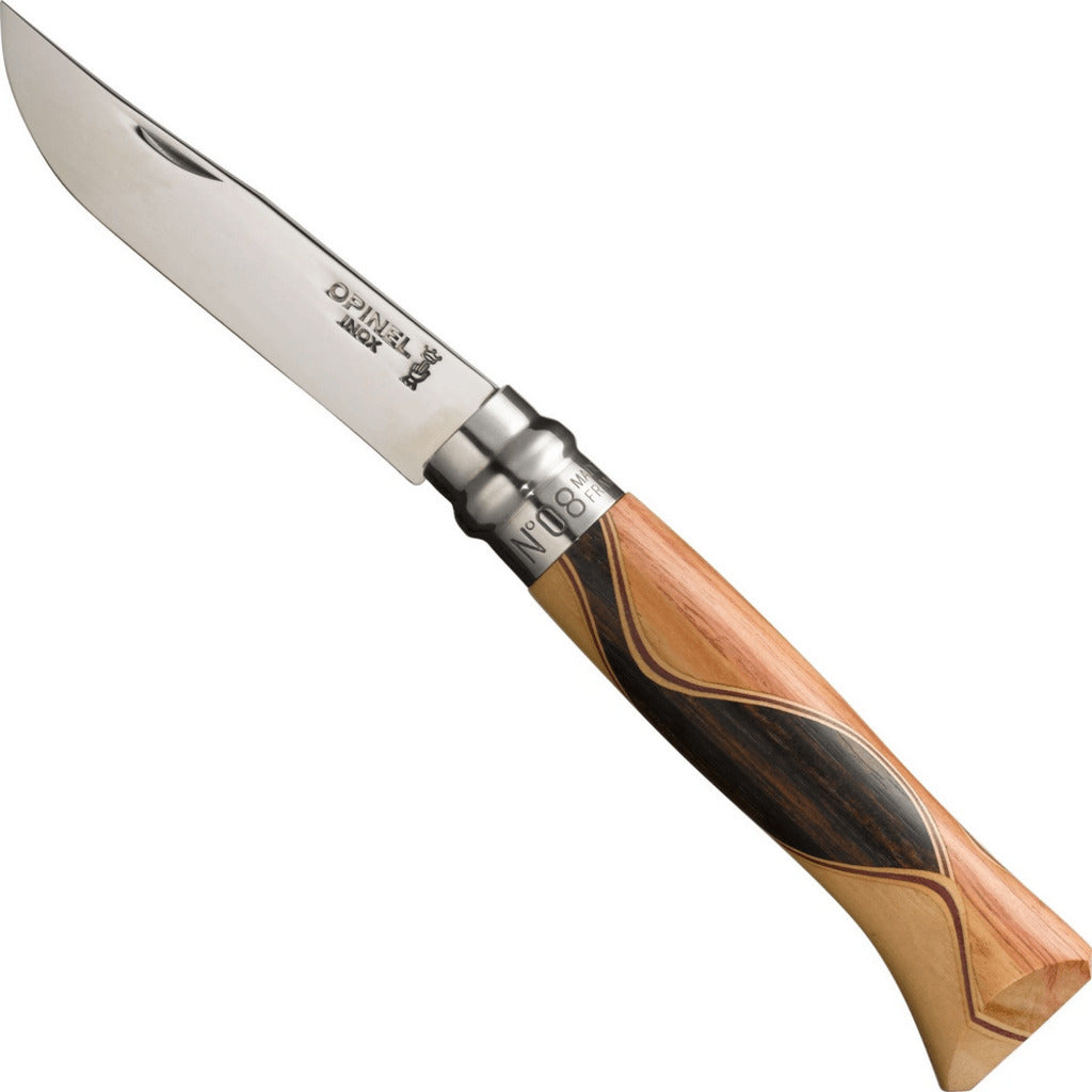 Opinel N°08 Stainless Steel Folding Knife - Chaperon