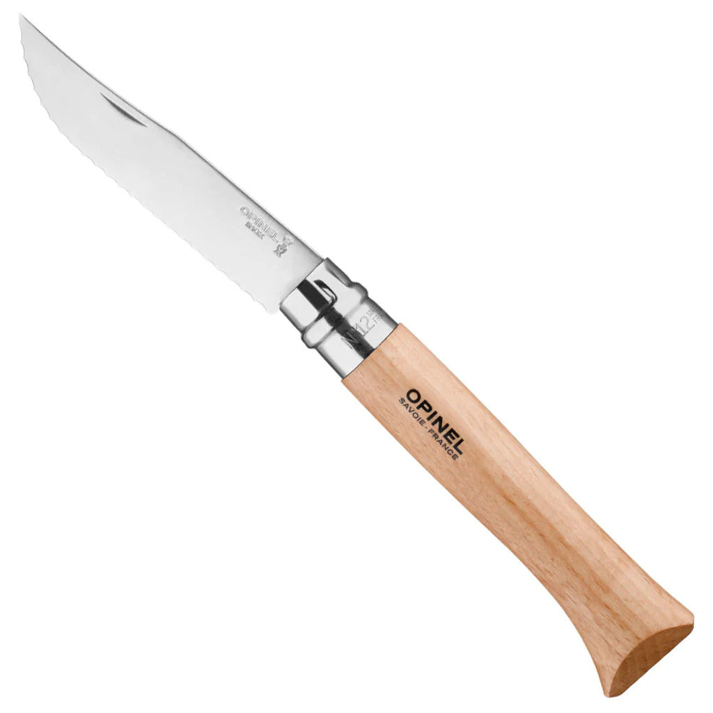 Opinel N°12 Stainless Steel Serrated Folding Knife