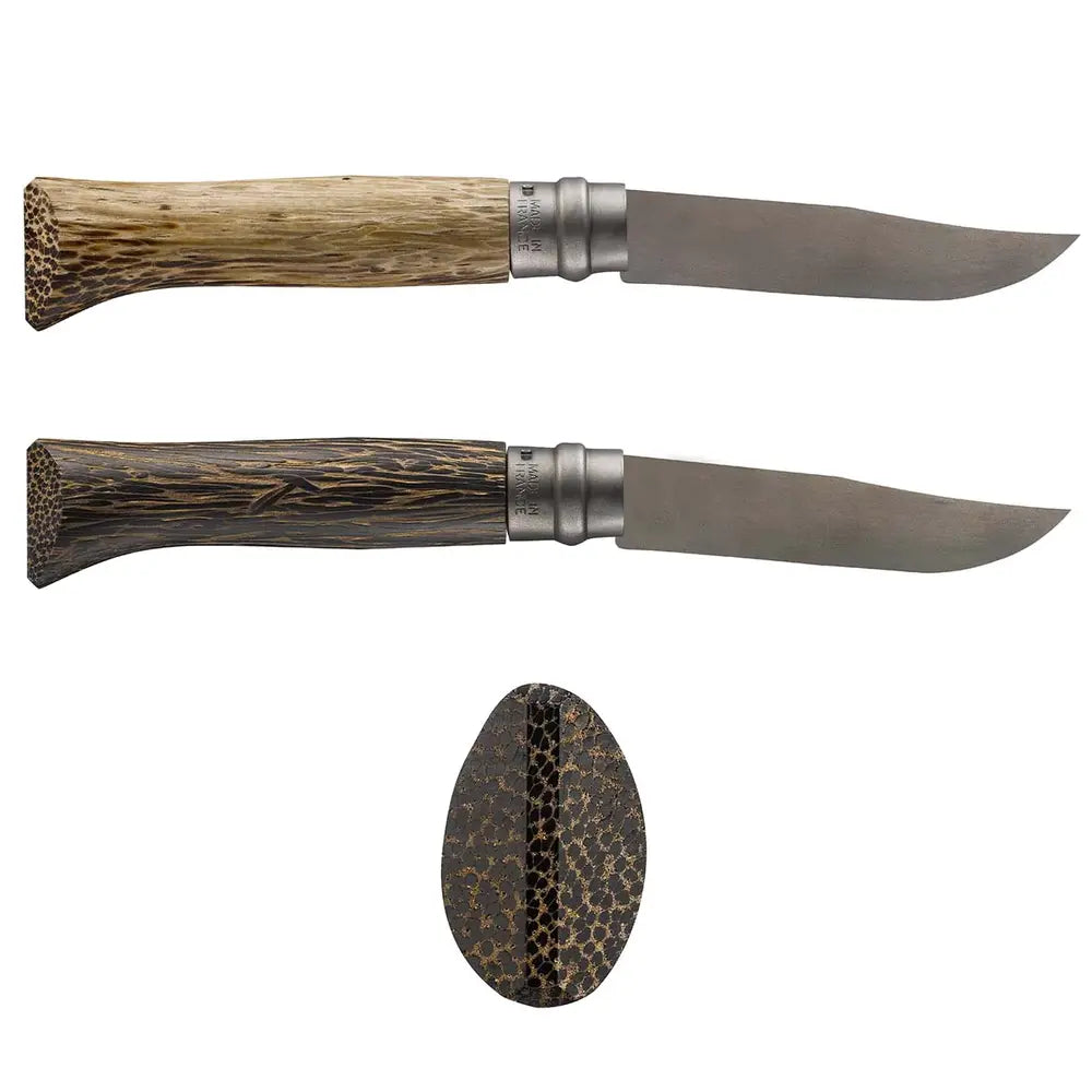 Opinel No.8 Black Oak knife