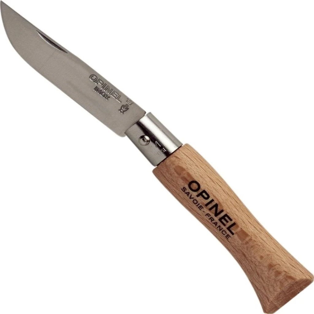 Opinel Stainless Steel Folding Knife N°04 אופינל סכין מתקפל