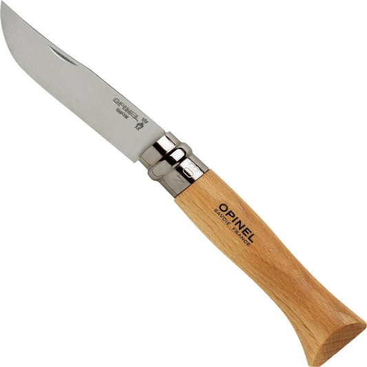 Opinel Stainless Steel Folding Knife N°08 אופינל סכין מתקפל