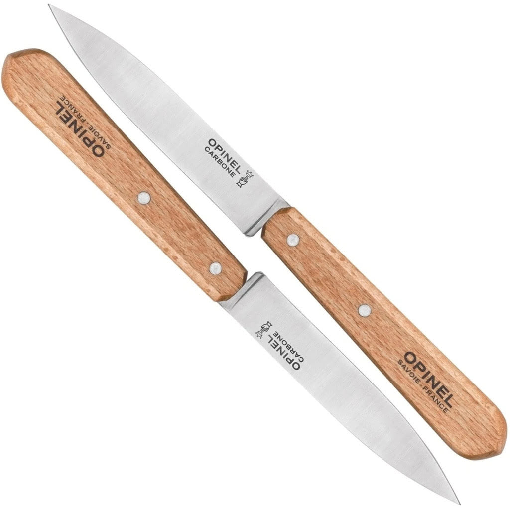 Opinel N°102 Paring Knives Carbon Steel (Box of 2)