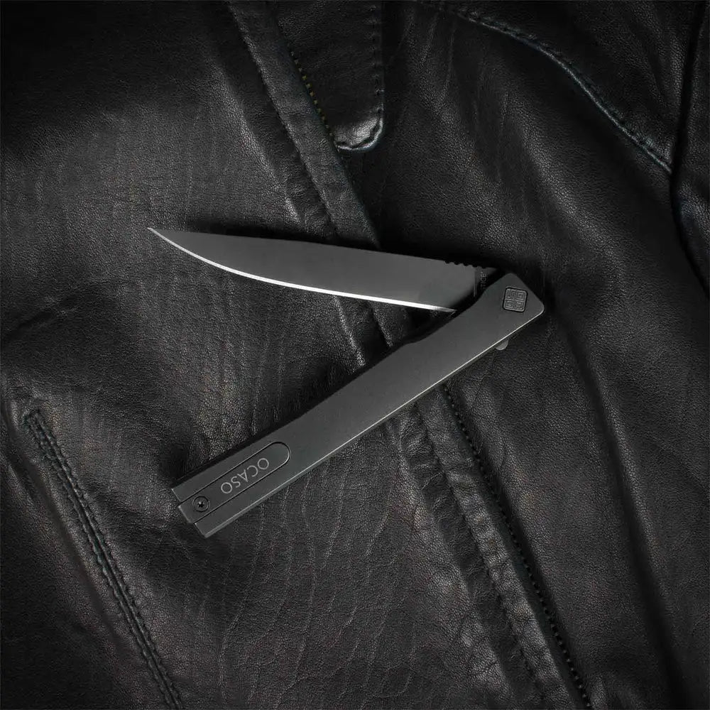 OCASO Solstice Titanium Black Knife
