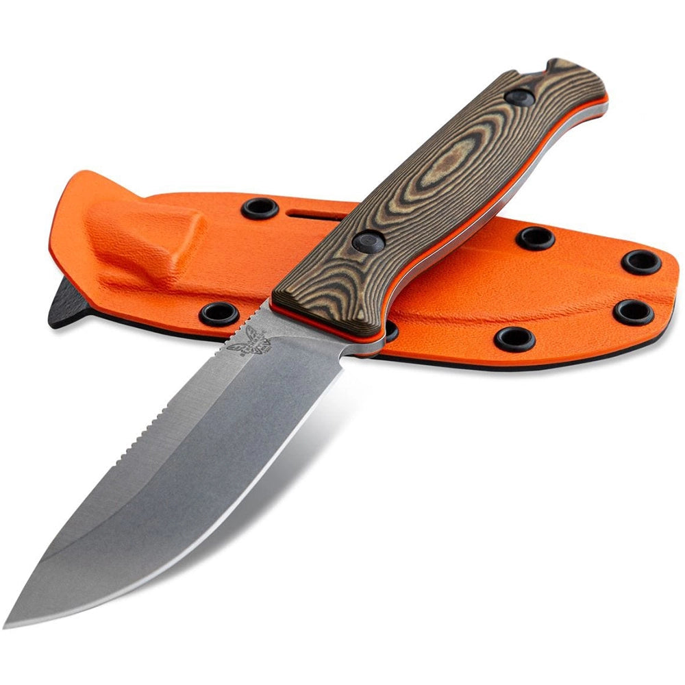 Benchmade Saddle Mountain Skinner S90V TRI-Color G10 Knife