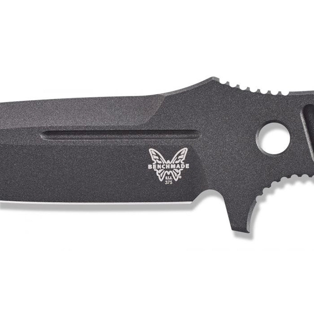Benchmade Adamas Fixed Blade Black Knife – RIF Knives