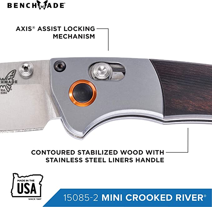 Benchmade Mini Crooked River 15085-2