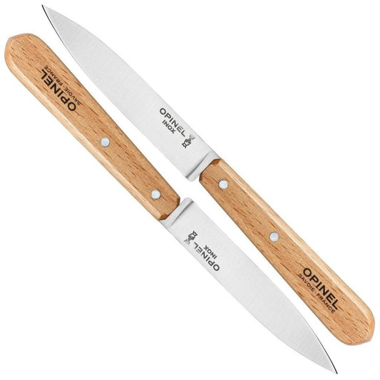 Ножи для чистки овощей N°112 из нержавеющей стали (2 шт. в упаковке)
