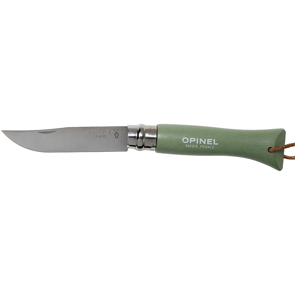 Opinel Colorama Folding Knives No.06 אופינל סכין מתקפל בצבעים עם שרוך נשיאה