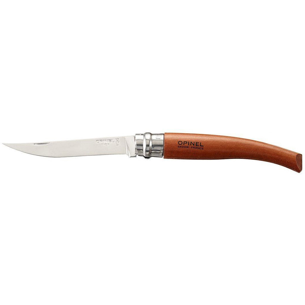 N°10 Slim Stainless Steel Folding Fillet Knife Padouk – RIF Knives