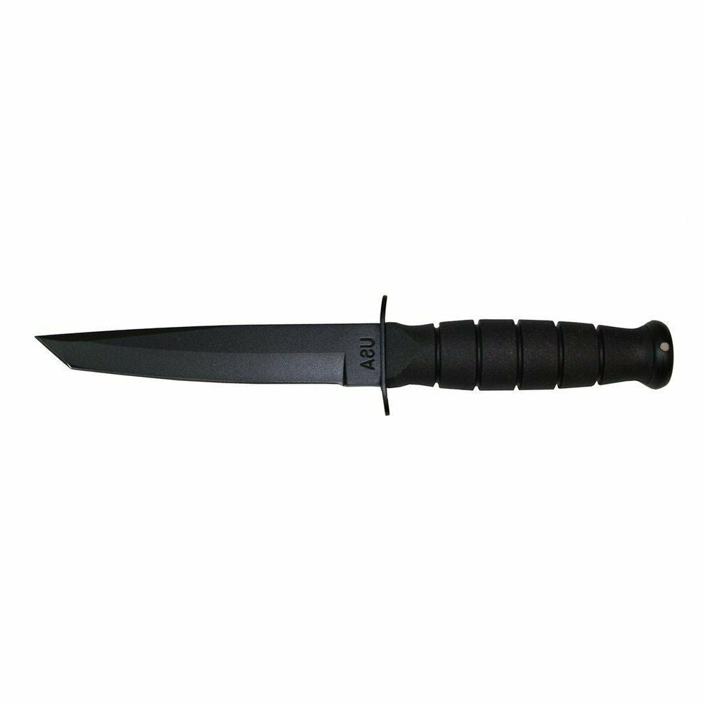 KA-BAR 1254 Short Tanto Tactical Knife Black
